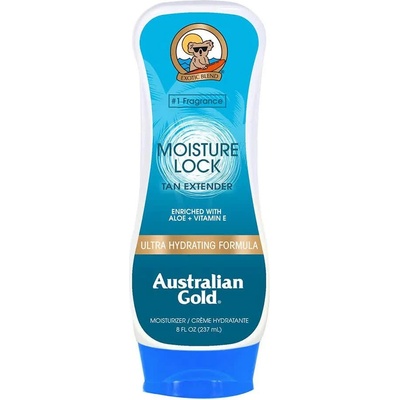 Australian Gold Moisture Lock Tan Extender 237ml Protector - White (Blue)