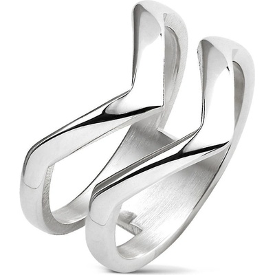 Šperky4U ocelový prsten špičky OPR1714