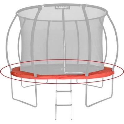 Marimex Premium kryt pružin na trampolínu 457cm oranžová – Zboží Dáma