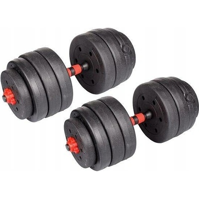 Merco Pogumované činky 1 x 40 kg 1 ks