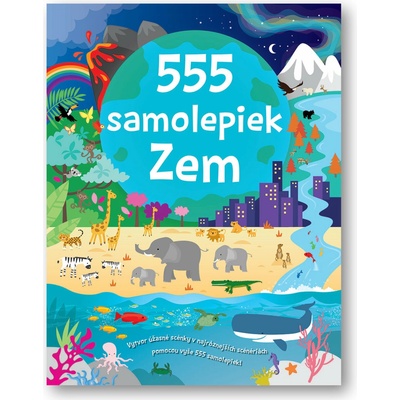 555 samolepiek Zem
