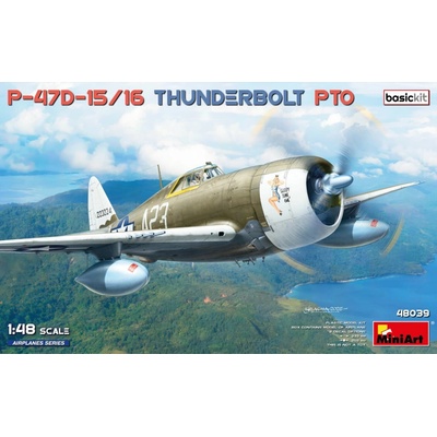 MiniArt Republic P-47D-15/16 Thunderbolt Razorback PTO Basic Kit 1/48