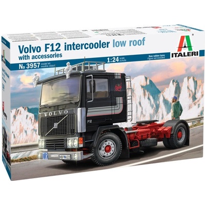 Italeri Volvo F12 Intercooler Low Roof w/ Accessories 1:24