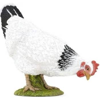 Papo - Фигурка за колекциониране и игра - Бяла кокошка (51160)