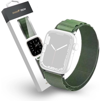RhinoTech řemínek Ultra Alpine Loop pro Apple Watch 42/44/45/49mm zelená RTACC394