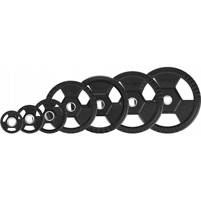 inSPORTline Hamerton Ocelový olympijský kotouč 10 kg 50mm
