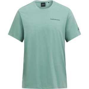 Peak Performance Мъжка спортна тениска Peak Performance Explore Logo Tee T-shirt - Green Valley (216-3251-0611)
