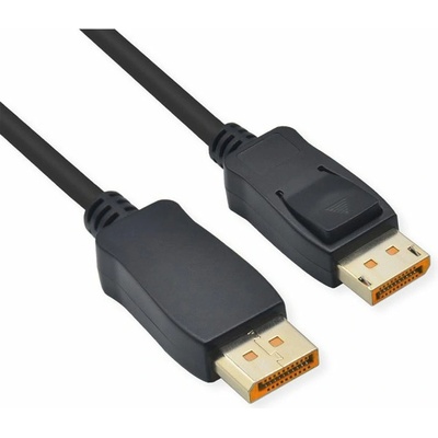 Roline Кабел Roline 11.04. 6022, от DisplayPort(м) към DisplayPort(м), 10K, 2m, черен (11.04.6022)