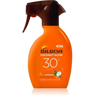 Bilboa Coconut Glow opalovací sprej SPF 30 200 ml