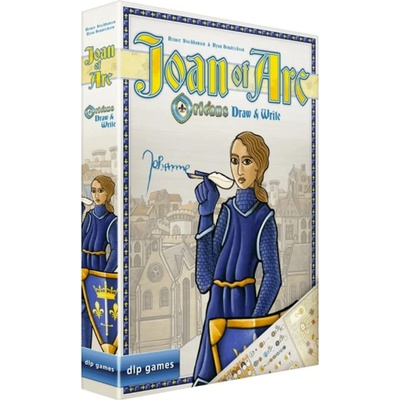 dlp games Настолна игра Joan of Arc: Orlеans Draw & Write - Семейна