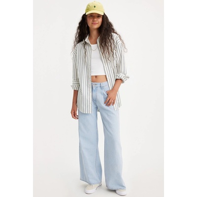 Levi's dámske rifle baggy dad wide leg A7455-0005 denim