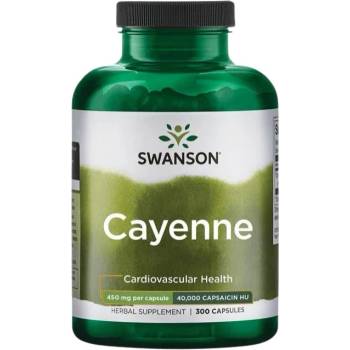 Image 1 of Swanson Cayenne 450 mg [300 капсули]