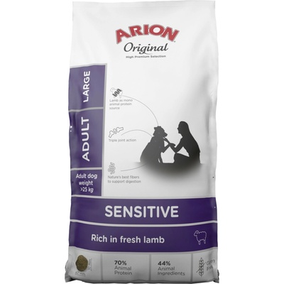 Arion Original Sensitive velké jehněčí 12 kg