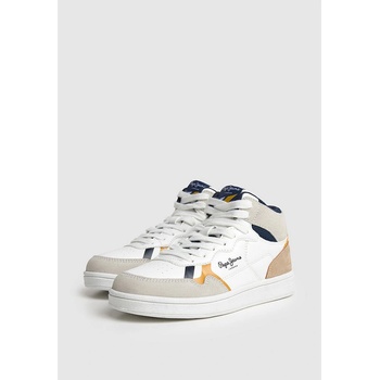 PEPE JEANS Маратонки Pepe jeans Player Britboot trainers - White