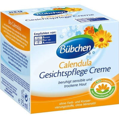 Bübchen Calendula nechtíkový krém na tvár 75 ml