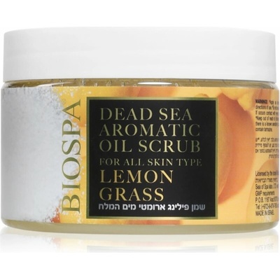 Sea of Spa Bio Spa zjemňující tělový peeling lemongrass 350 ml