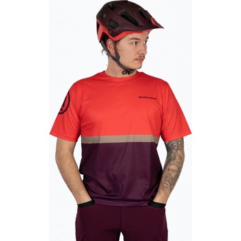 Endura SingleTrack Core Tee II Aubergine