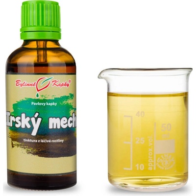 Bylinné kapky Írsky mach bylinné kvapky tinktúra 50 ml