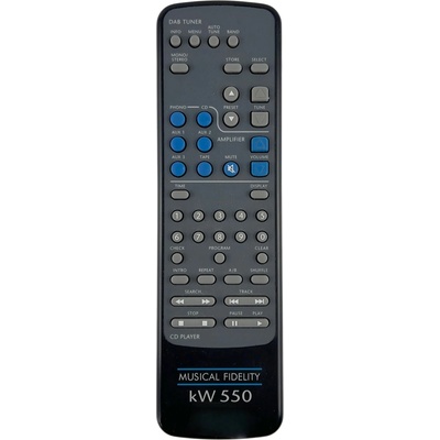 GENERAL Musical Fidelity KW550 - съвместимо дистанционно управление на марката General (KW550)