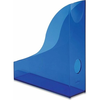 Zakladač, plastový, 73 mm, DURABLE, "Basic", priehľadná modrá