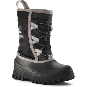 Kamik Детски зимни ботуши Kamik Kid's Freezie Winter boots - Black / Charcoal - размер 37 (EU) (702-6137-0121)