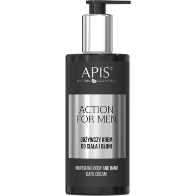 Apis Action for Men výživný krém na ruky a telo 300 ml