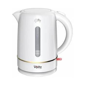 Voltz Електрическа кана Oliver Voltz Daisy OV51230W, 2200W, 1.7 л, Автоматично изключване, Бял