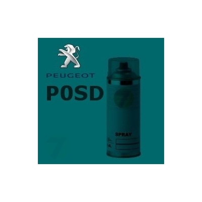 PEUGEOT P0SD BLEU BERMUDES barva Sprej 400ml
