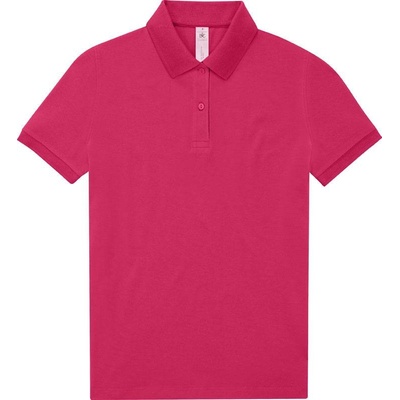 B&C My Polo 180 /women Dámske piqué polo červená meta fuchsia