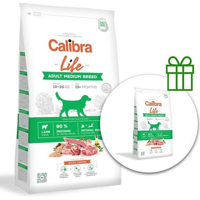 Calibra Dog Life Adult Medium Breed Lamb 14,5 kg