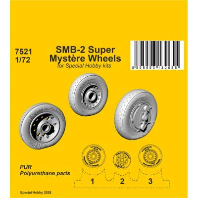 Special HobbySMB-2 Super Mystère Wheels / for kits 1:72