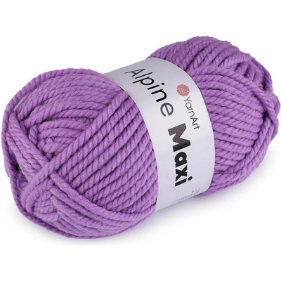 Pletací příze Alpine maxi 250 g Varianta: 19 (678) fialová lila, Balení: 1 ks 42067/79021/240050