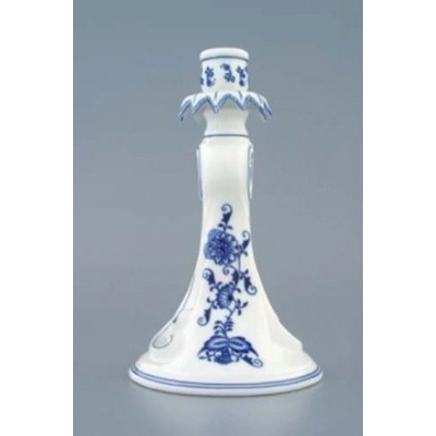 Svícen 1983 10180, Cibulák, 22 cm Český porcelán Dubí