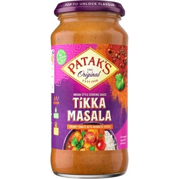 Patak's Tikka masala indická omáčka sklo 450 g