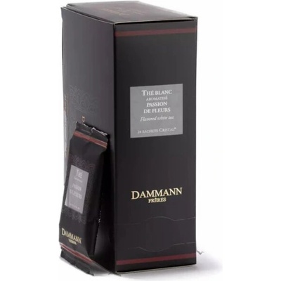 Dammann Bílý čaj Cristal Blanc PASSION DE FLEURS 24 x 2 g