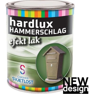 SVJETLOST HARDLUX HAMMERSCHLAG EFEKT kladivkový email Tmavo modrá 0,75L