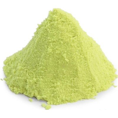 PUFI Kouzelný kinetický písek zeleno-žlutý 1 kg