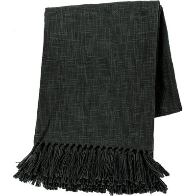 Tiseco Home Studio Памучно одеяло 130x160 cm Slub - Tiseco Home Studio (3453BLACK)