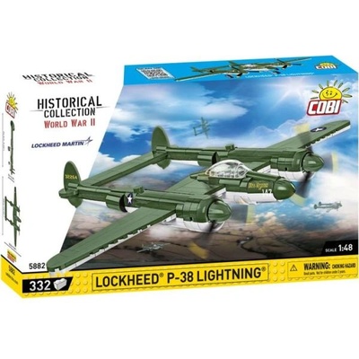 II WW Lockheed P-38 Lightning, 1: 48, 335 к