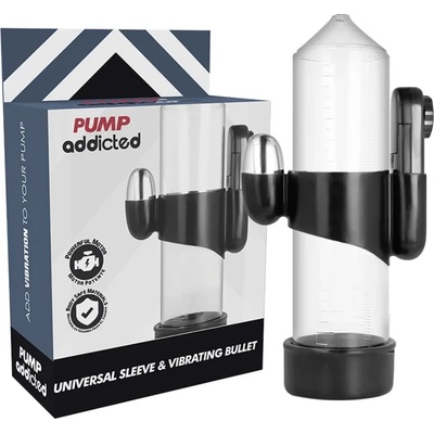 Вибриращ куршум за пенис помпи - Pump Addicted Bullet (D-220969)