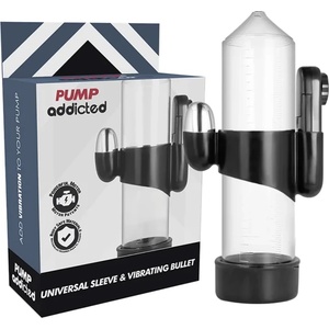  Вибриращ куршум за пенис помпи - Pump Addicted Bullet (D-220969)