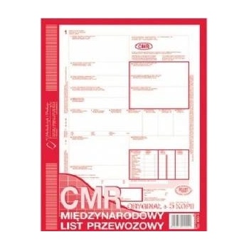 Michalczyk & Prokop CMR International consignment note 800-3