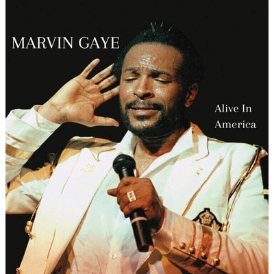 Marvin Gaye Alive In America Clear Marbled 2 LP