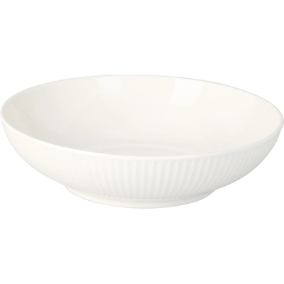 Siaki Hluboký talíř z porcelánu New Bone 20 cm bílý