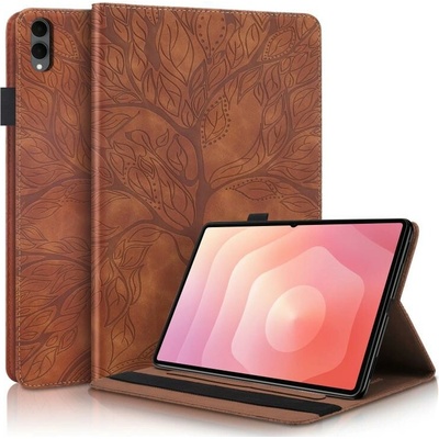 Vsetkonamobil 126609 ART TREE Zaklápací obal pre Samsung Galaxy Tab S11 Ultra hnedý