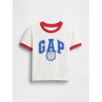GAP Детска тениска с логото на GAP GAP | Byal | Момчешки | 12-18 месеца