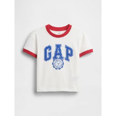 GAP Детска тениска с логото на GAP GAP | Byal | Момчешки | 12-18 месеца