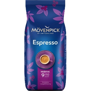 Mövenpick Кафе на зърна Mövenpick Espresso, 1 кг, Арабика и Робуста