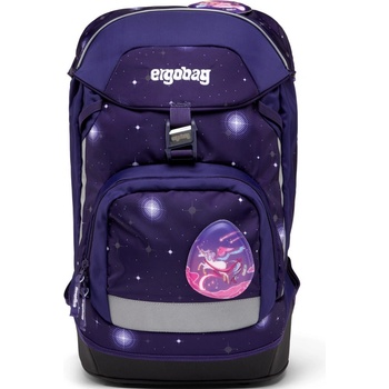 Ergobag batoh prime Galaxy fialová 2019