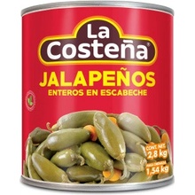 La Costena Jalapeno celé 2,8 kg